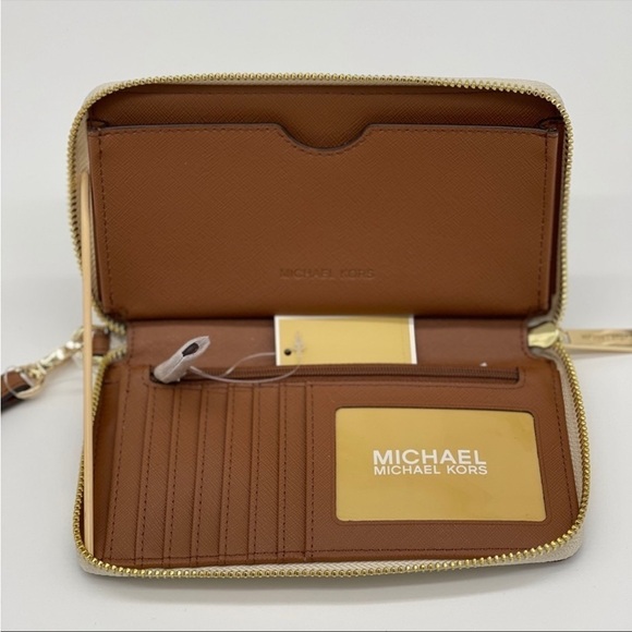 Michael Kors JST LG Flat MF Phone Case Wallet Leather - Picture 5 of 6